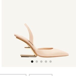 Brand new inbox FENDI first wedge shoe 39.5/9.5 $1450 retail